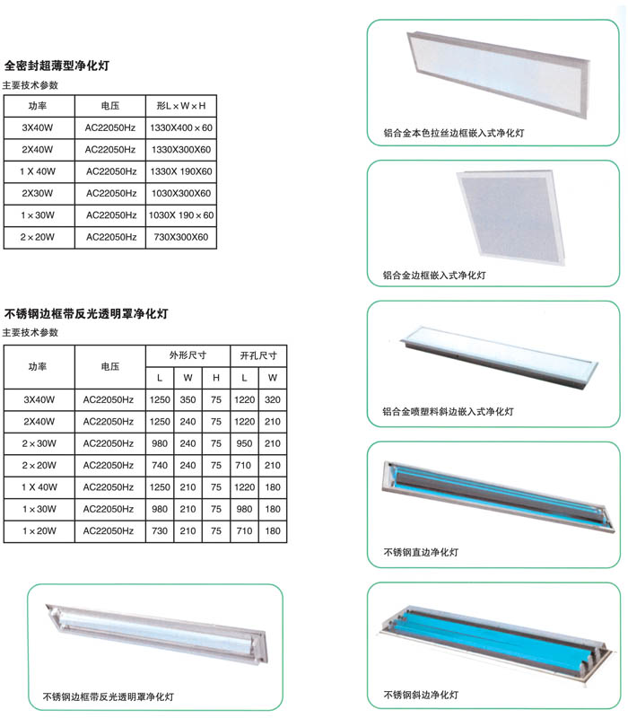 净化灯具 苏州市科而福净化设备科技有限公司